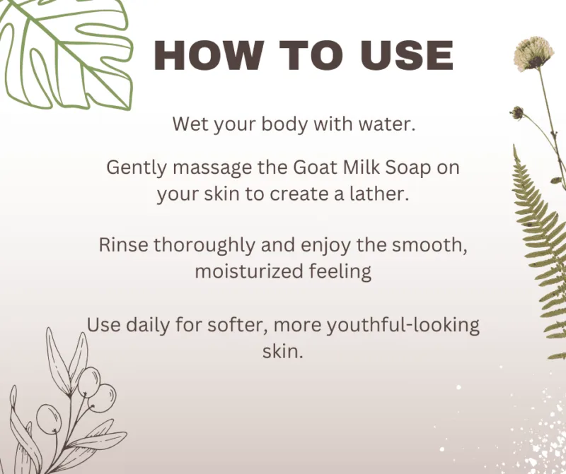 Herbal Goat Milk Soap