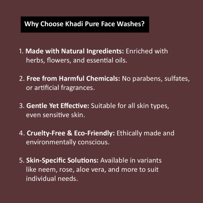 "Herbal Face Wash with Sandalwood and Honey