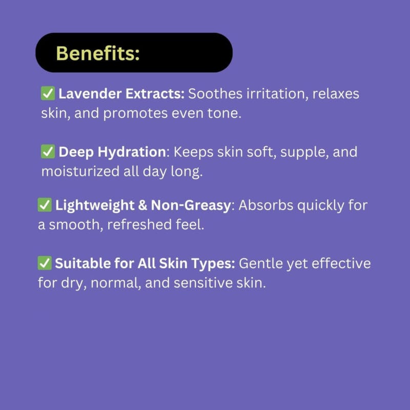 Khadi Lavender Lotion with Herbal Goodness