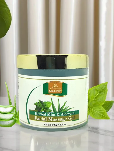 Herbal Mint Aloevera Face Massage Gel