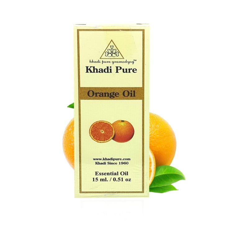 Khadi Pure Herbal Orange Essential Oil | Collagen Boost & Inflammation Relief | 15ml - Image 8