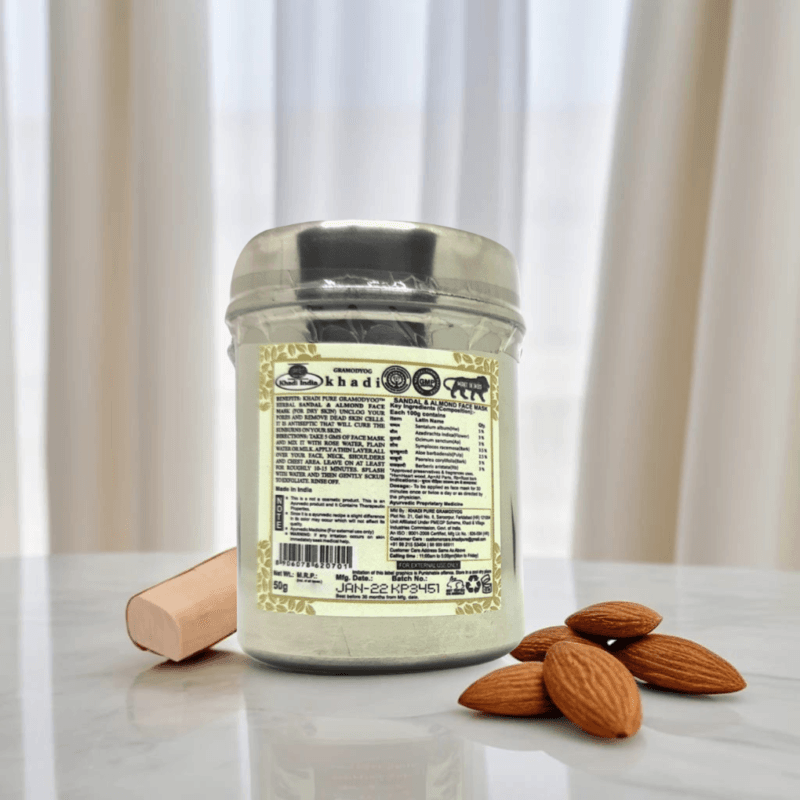 Sandal Almond Face Mask