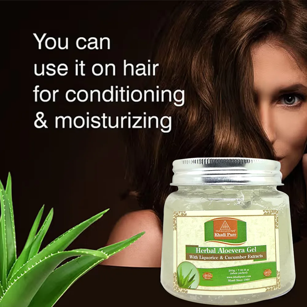 Khadi Aloe Vera Gel with Liquorice Extracts