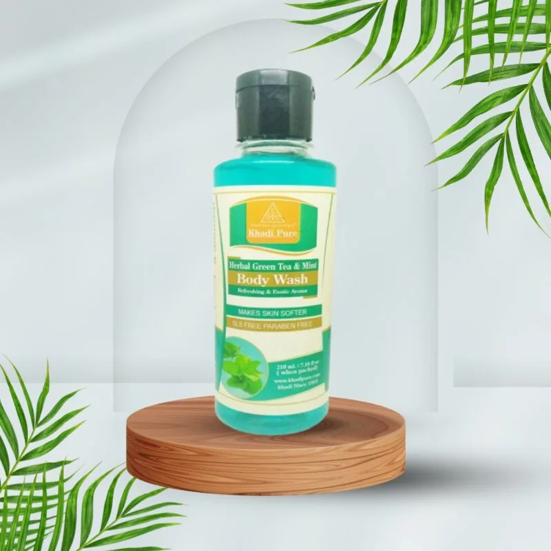 Herbal Green Tea Mint Body Wash SLS