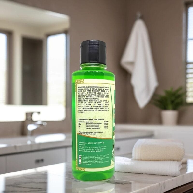 Khadi SLS-Free Neem Tulsi Skin Cleanser