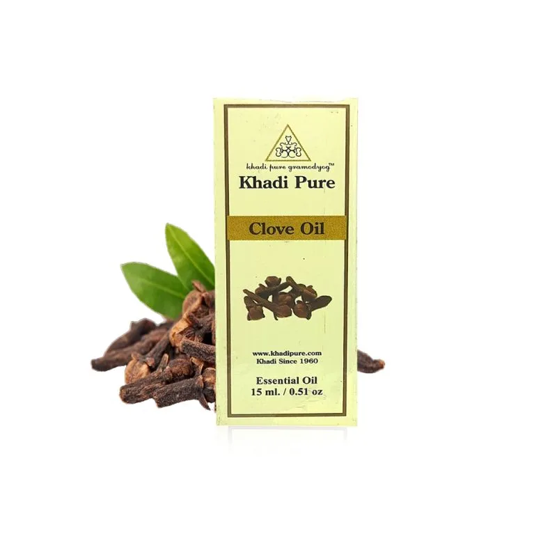 Khadi Pure Herbal Clove Essential Oil | Antimicrobial Properties | Pain Relief | Anti-Inflammatory Effects | Digestive Health | 15ml - Image 5
