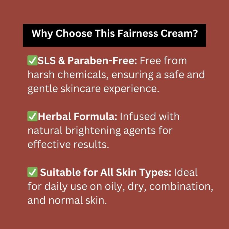 Khadi Pure Herbal Fairness Cream | Instant Brightening & Dark Spot Reduction | 50g - Image 7