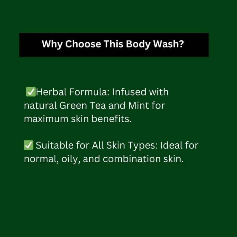 Khadi Herbal Green Tea Body Wash