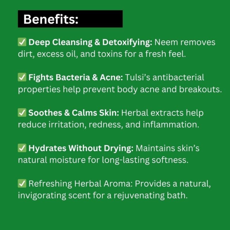 Khadi Herbal Neem Tulsi Skin Wash