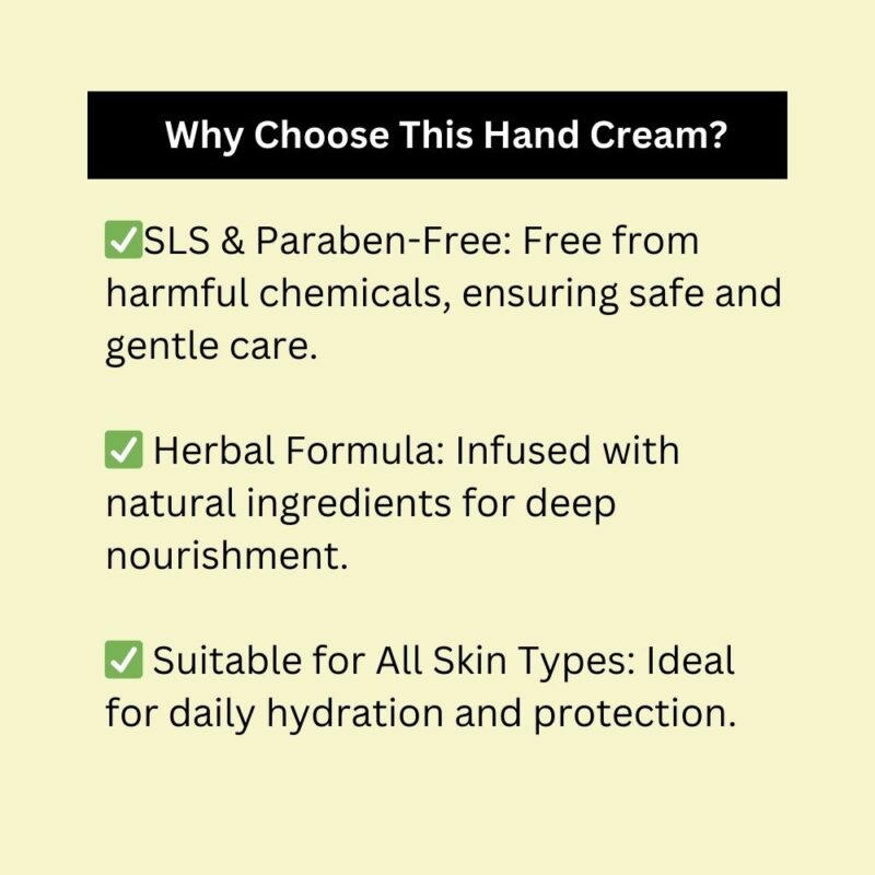 Khadi Pure Herbal Milk & Saffron Hand Cream with Shea Butter | Deep Hydration & Nail Care | 50g - Image 9