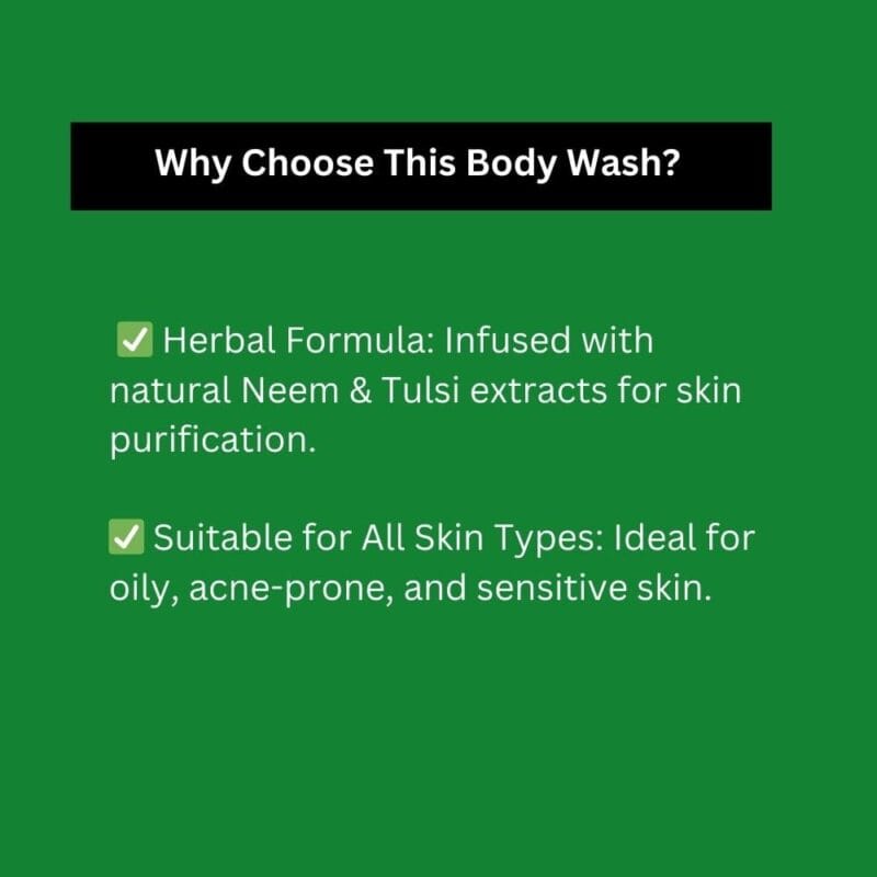 Neem Tulsi Herbal Face & Body Wash