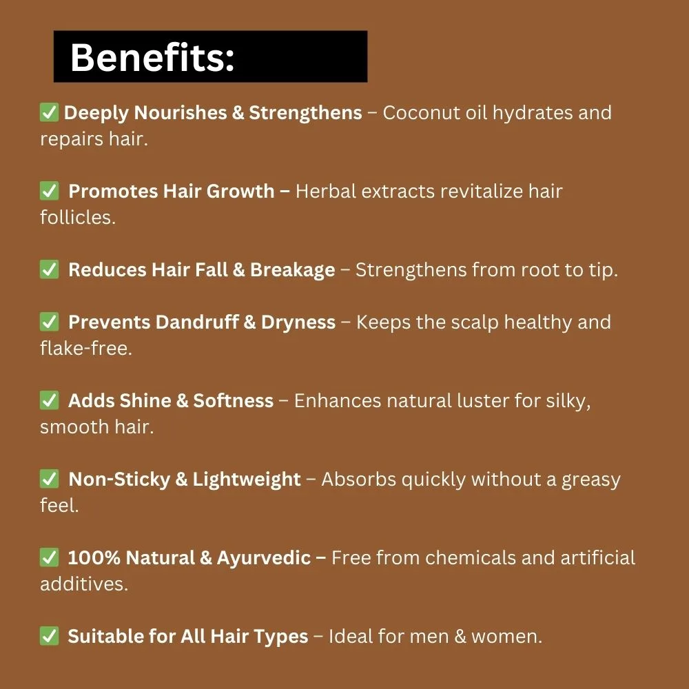 Khadi Pure Herbal Ayurvedic Coconut Hair Oil | 210ml | Adds Shine & Controls Frizz | Hydrates | Paraben & Mineral Oil Free - Image 6