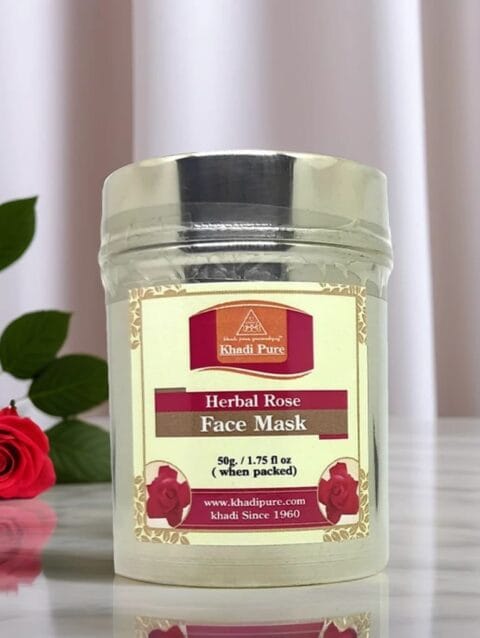 Rose Face Mask for Skin Brightness