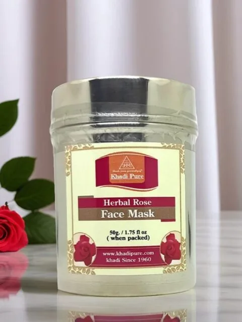 Rose Face Mask for Skin Brightness