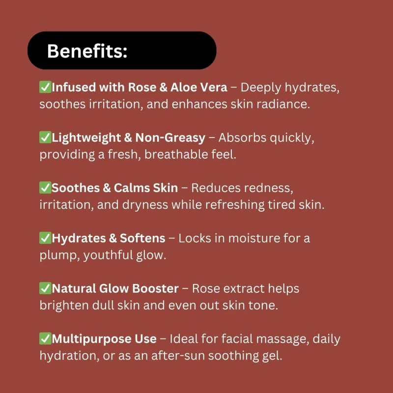 Face Gel for Fresh and Bright Skin