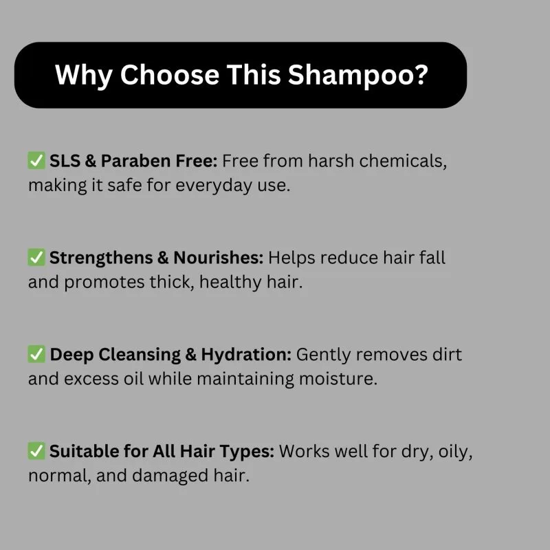 Khadi Pure Herbal Amla & Bhringraj Shampoo | 210ml | Nourishing Hair Cleanser for Healthy & Lustrous Hair | SLS & Paraben Free - Image 8
