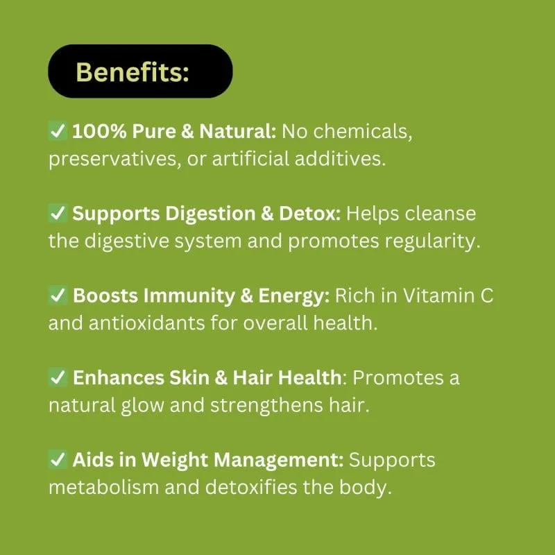 Khadi Pure Herbal Triphala Powder | 80g | Natural Hair Growth & Scalp Nourishment | Rich in Vitamin C & Antioxidants - Image 5