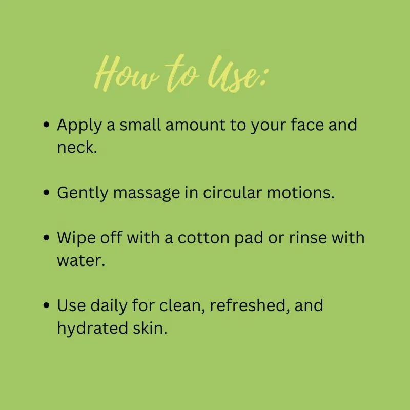 Khadi Pure Herbal Cucumber & Aloevera Cleansing Milk Lotion | Natural Deep Cleanser & Moisturizer for Refreshing Skin | 210ml - Image 6