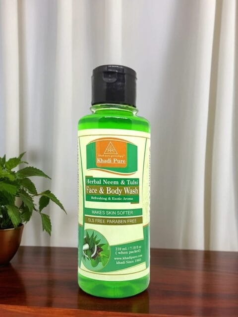 Herbal Neem & Tulsi Face and Body Wash