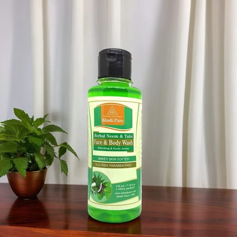 Herbal Neem Tulsi Face and Body Wash SLS