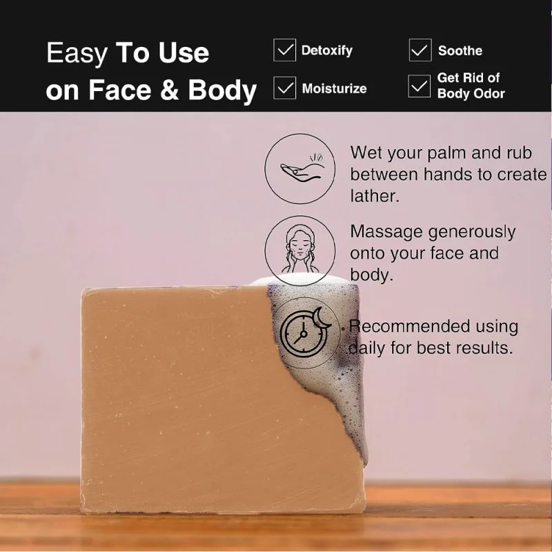 Khadi Pure Herbal Khus Soap | 125g | Deeply Moisturizing Soap with Khus Oil for Soft, Supple Skin - Image 5