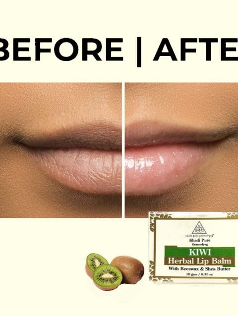 Khadi Pure Herbal Kiwi Lip Balm