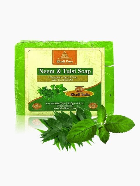neem tulsi soap for daily skin cleansing