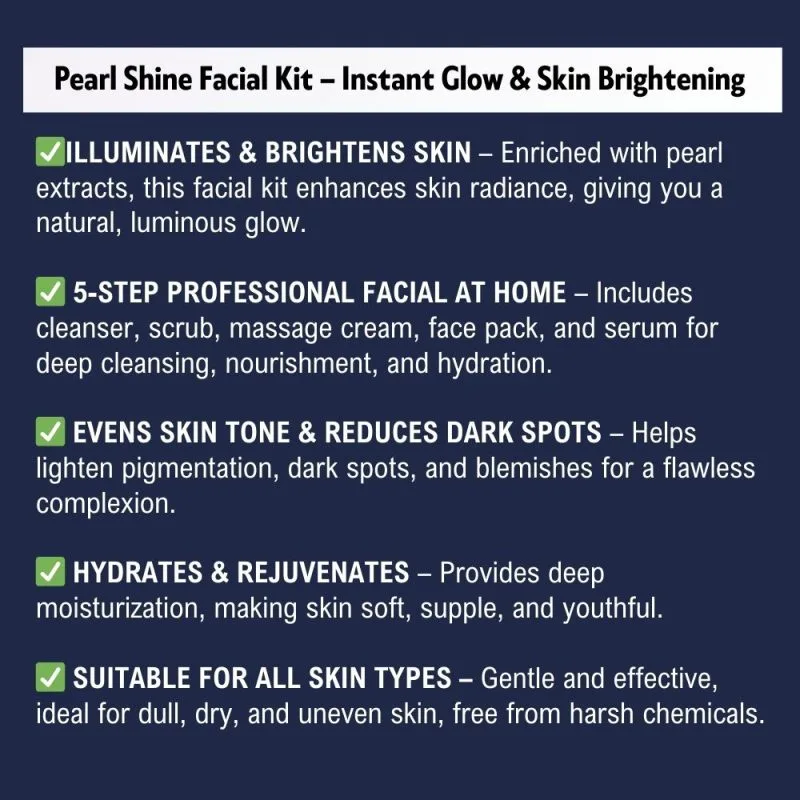 khadi pure Gramodyog Pearl Shine Mini Facial kit | 75g - Image 7