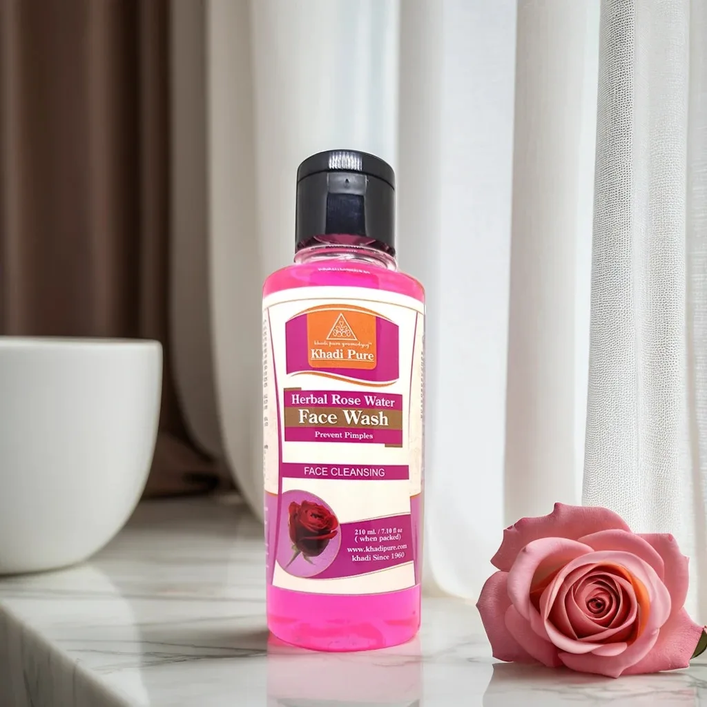 Herbal Rose Face Wash Cleanser