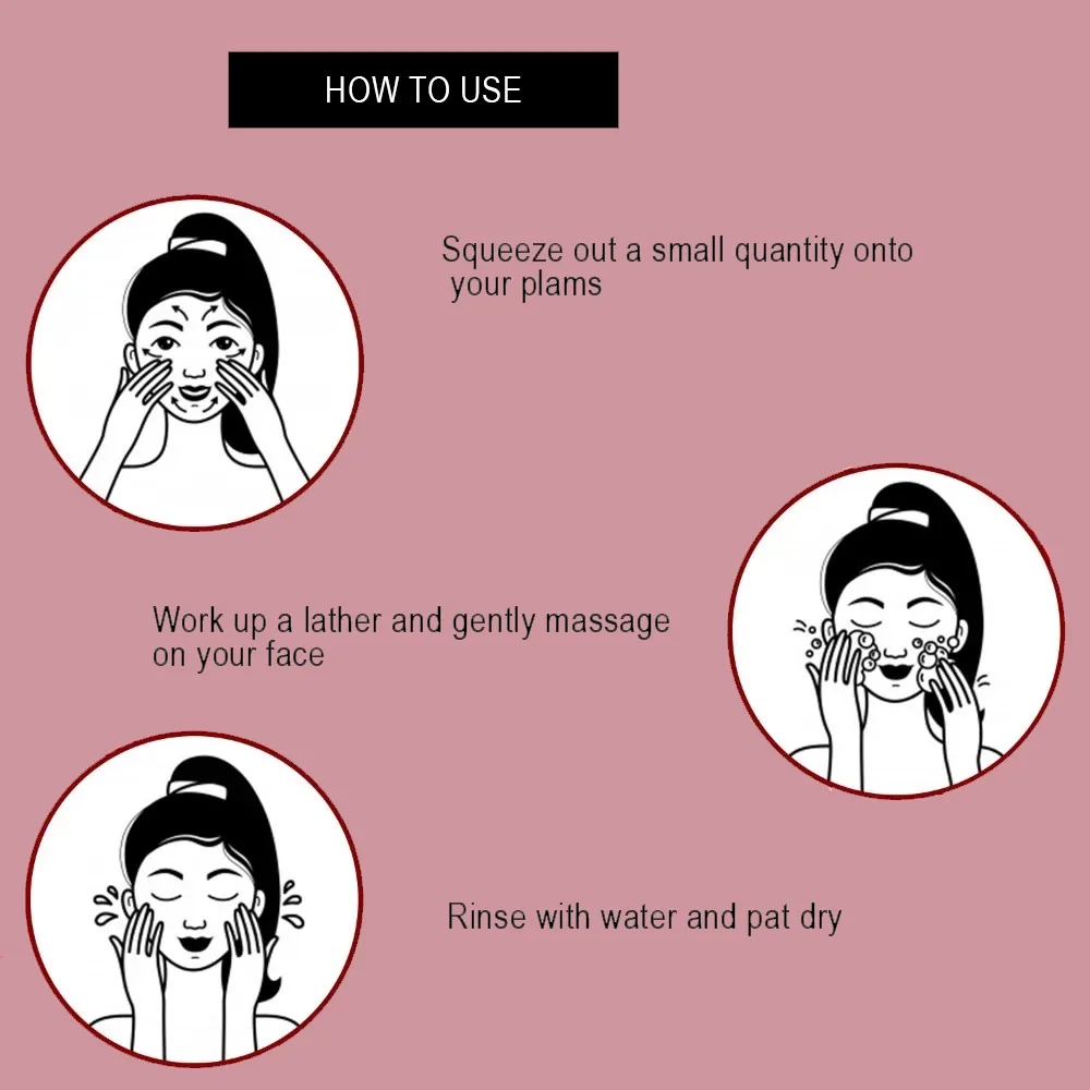 Refreshing Face Wash with Rose and Herbs