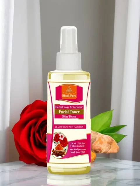 Face Toner with Rose and Turmeric Extracts