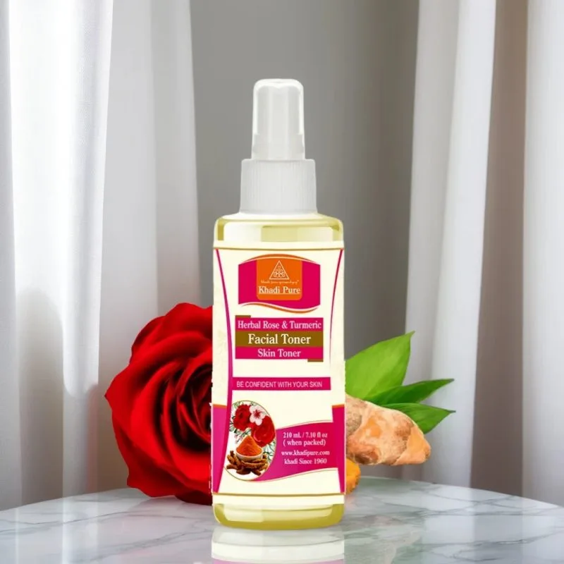 Face Toner with Rose and Turmeric Extracts
