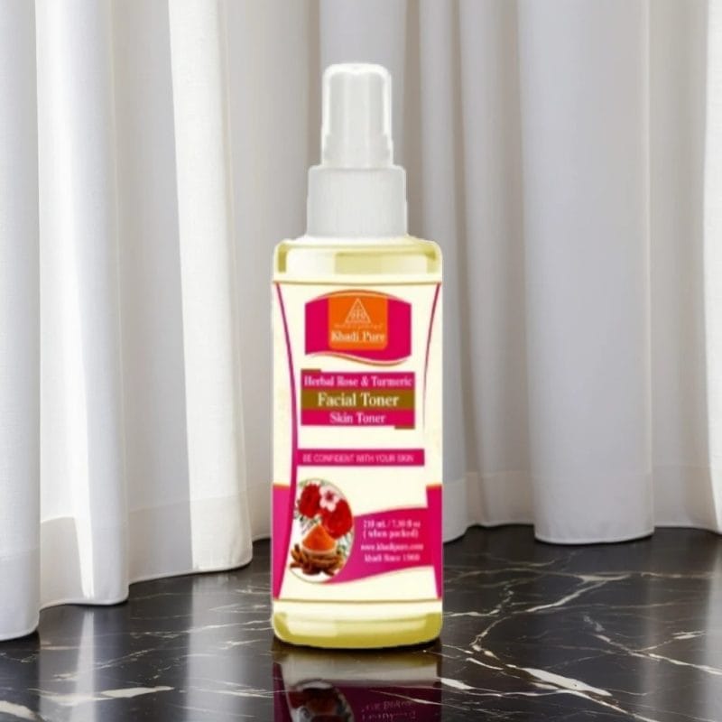 Rose and Turmeric Toner by Khadi Pure