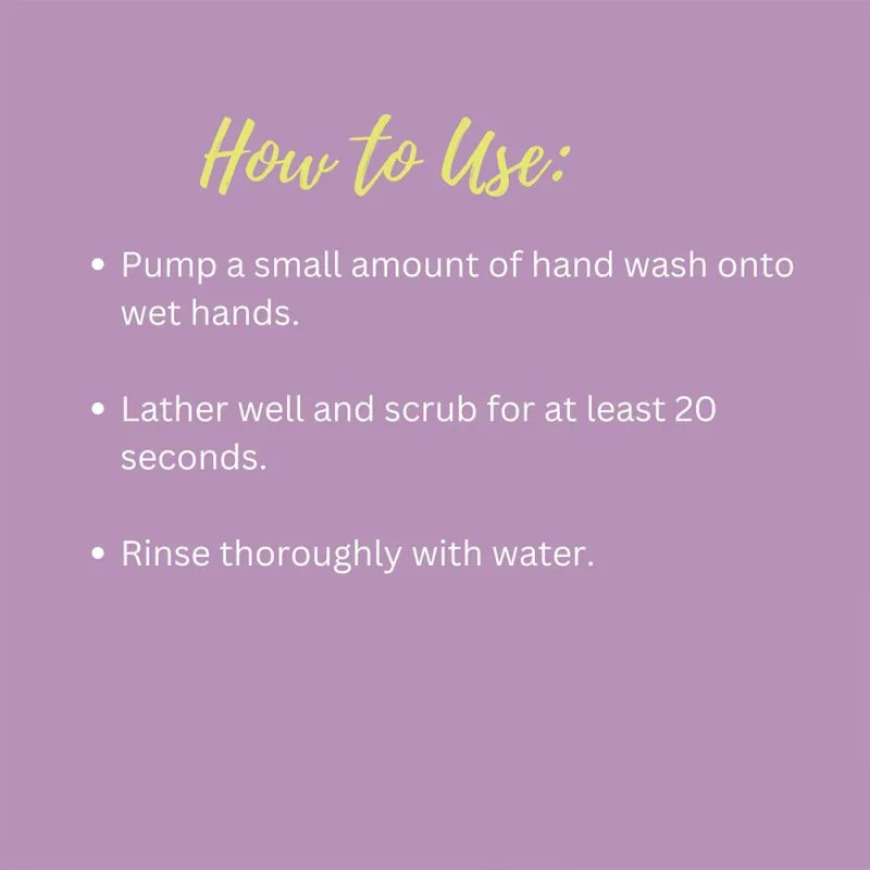 Khadi Pure Herbal Lavender Hand Wash 500ml – Natural, Soothing & Antibacterial Cleanser - Image 6