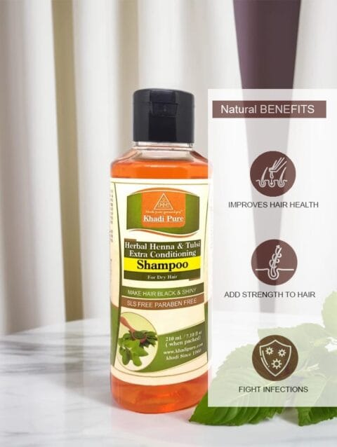 Henna Tulsi Conditioning shampoo