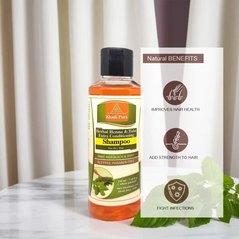 Henna Tulsi Conditioning shampoo