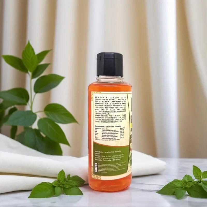 Henna ,Tulsi shampoo