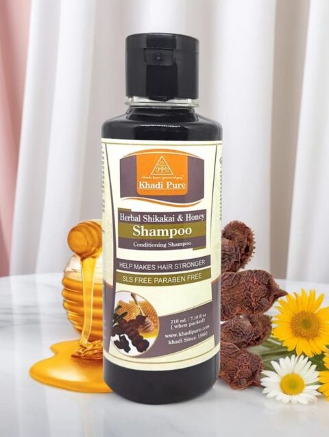 Herbal Shikakai Honey Shampoo sls