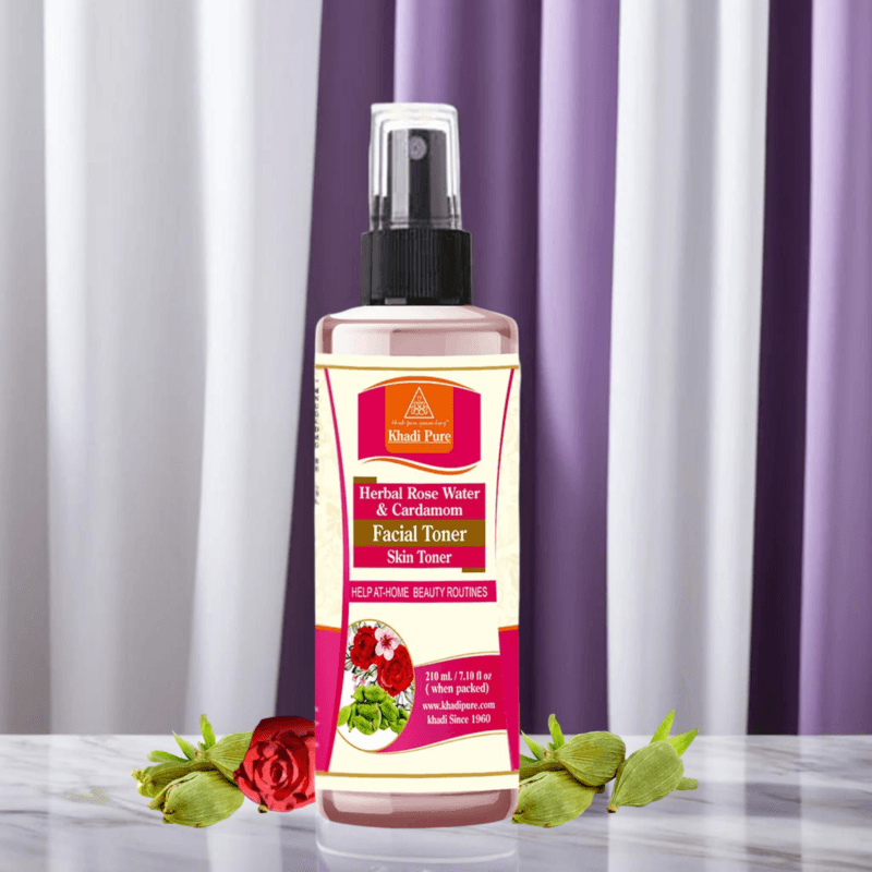 Herbal Rose Water And Cardamom Facial Tonner